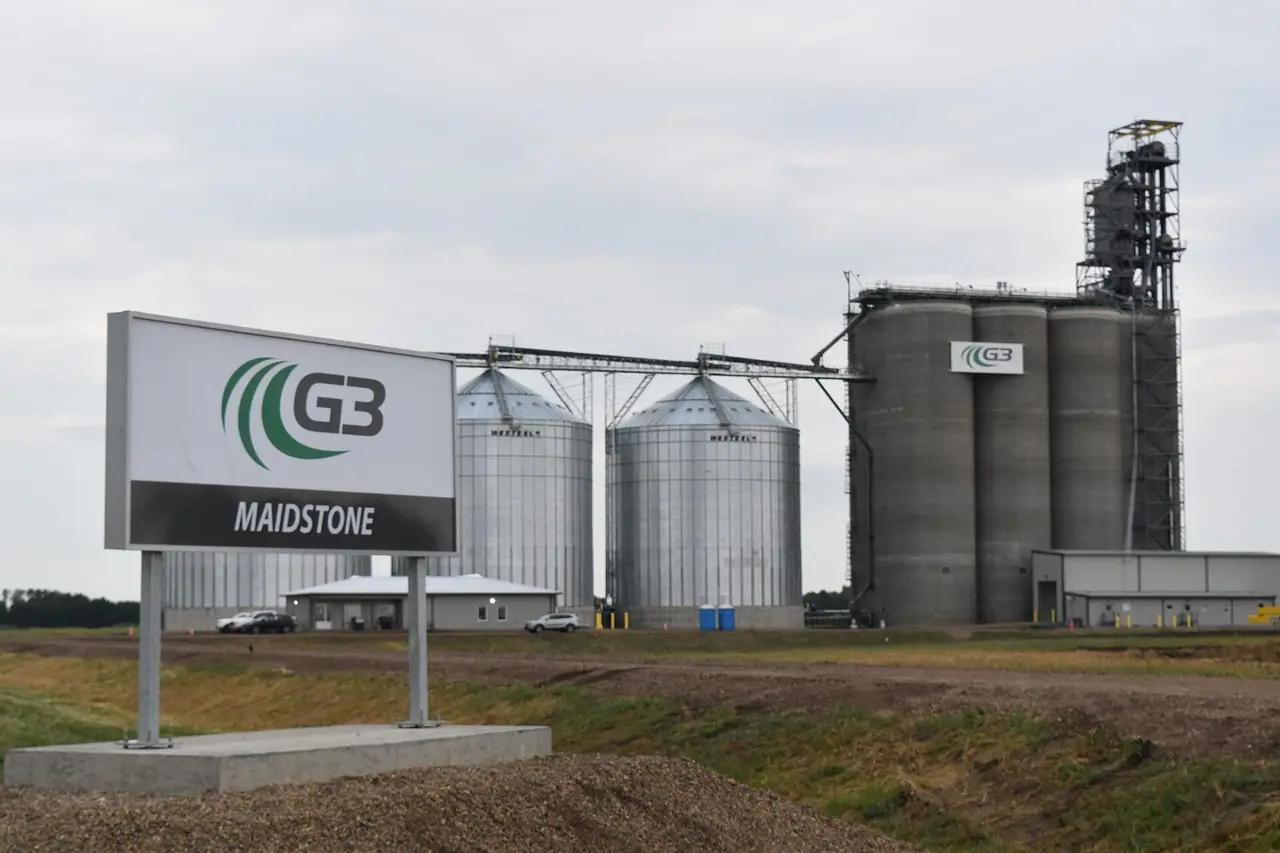 G3 grain elevator at Maidstone, 2019
